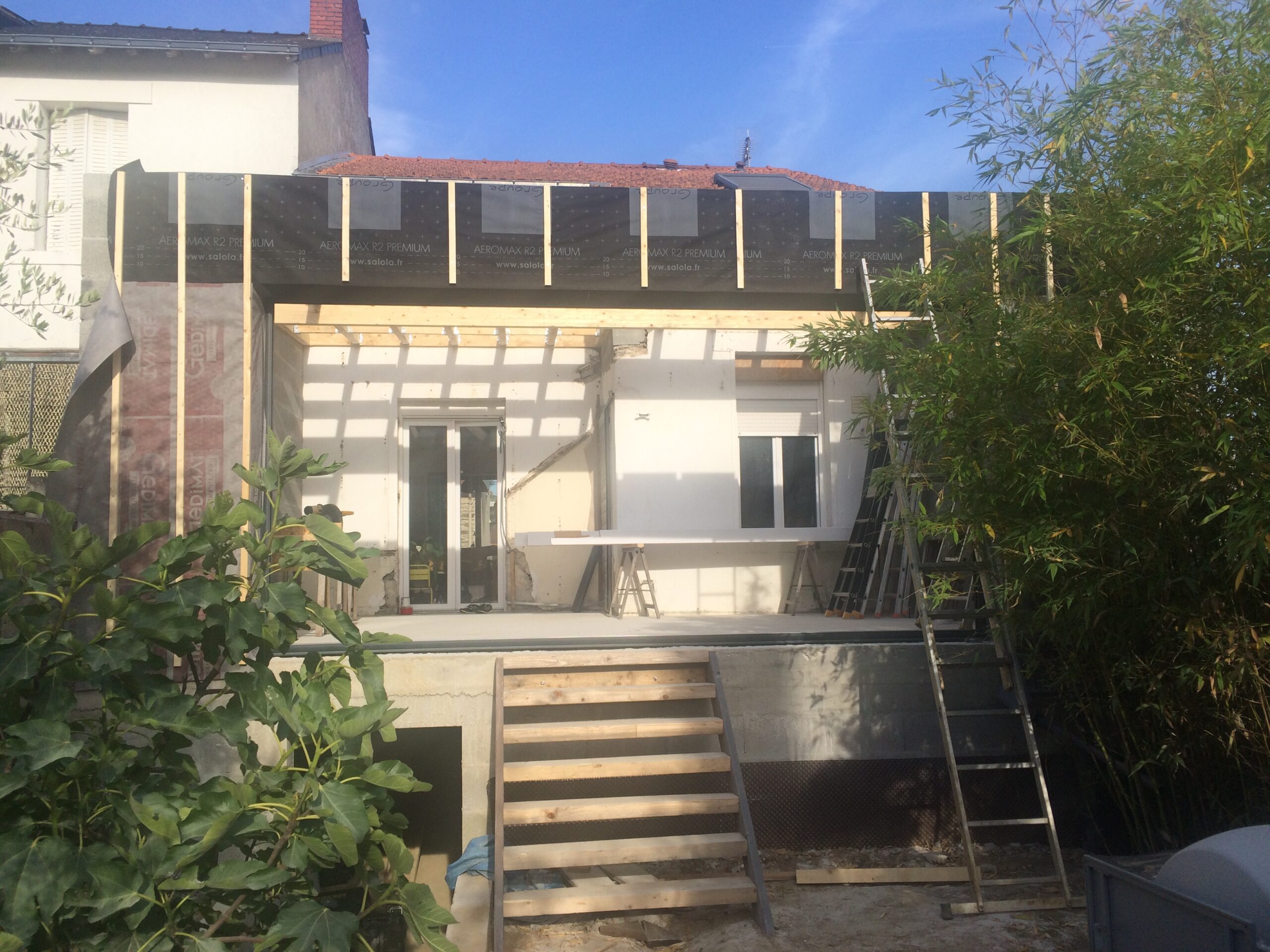 extension d'une maison à Nantes