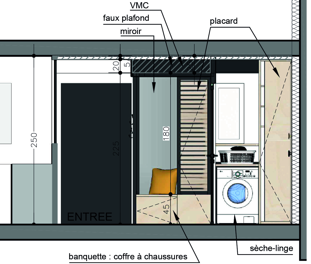 création d'une salle d'eau PMR