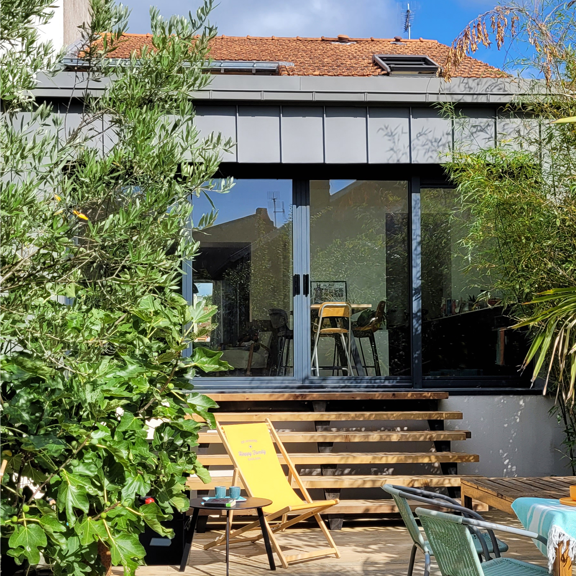 extension d'une maison de ville