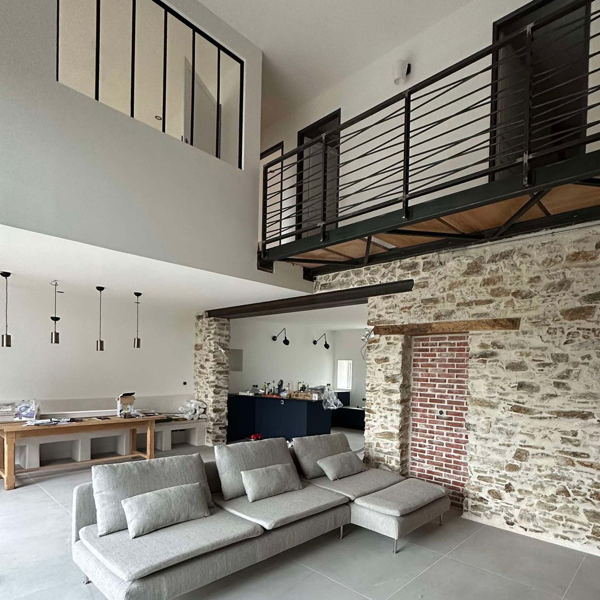 redistribution complète d'une ancienne maison