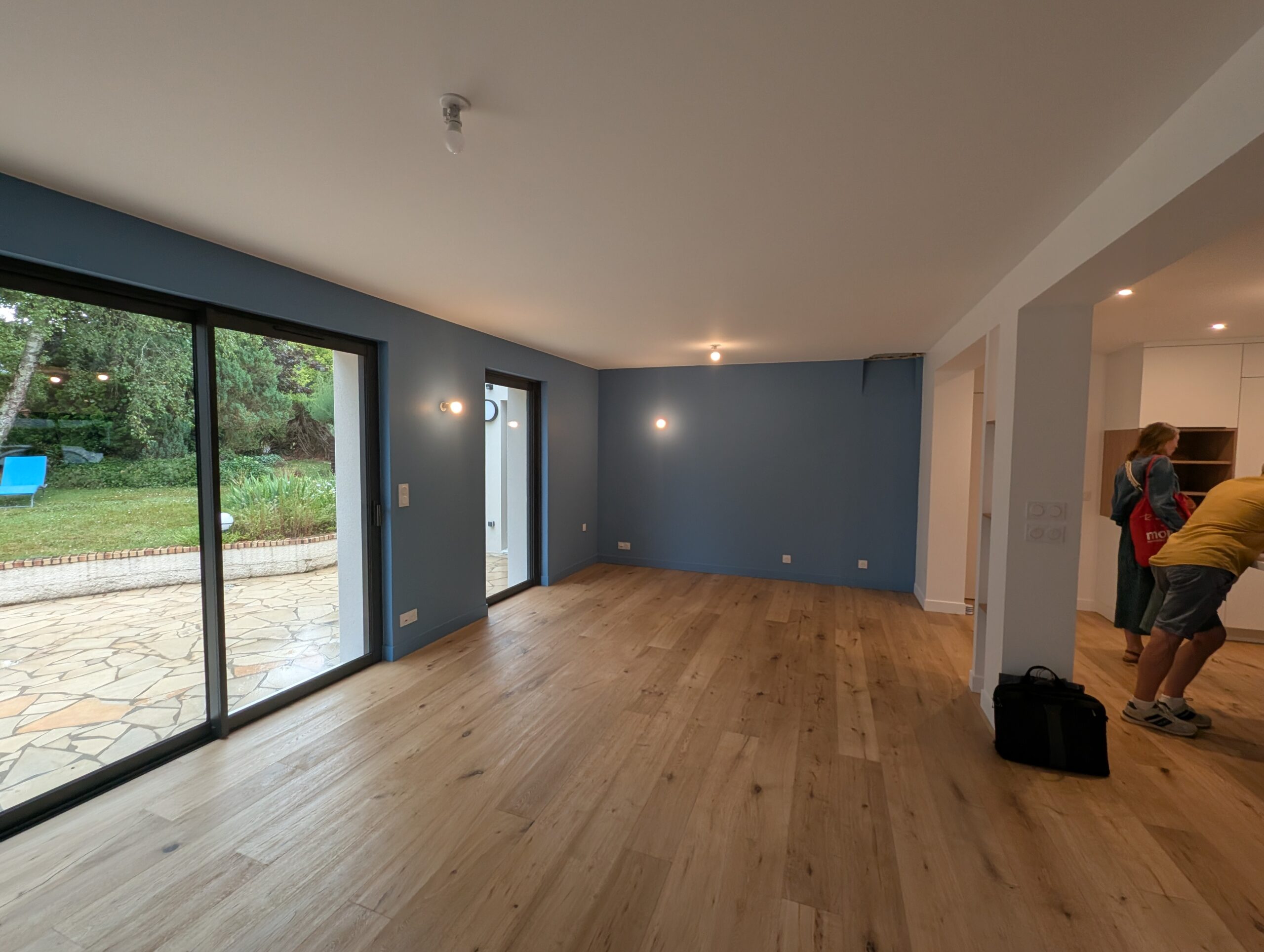 Extension garage et rénovation cuisine et pièce de vie