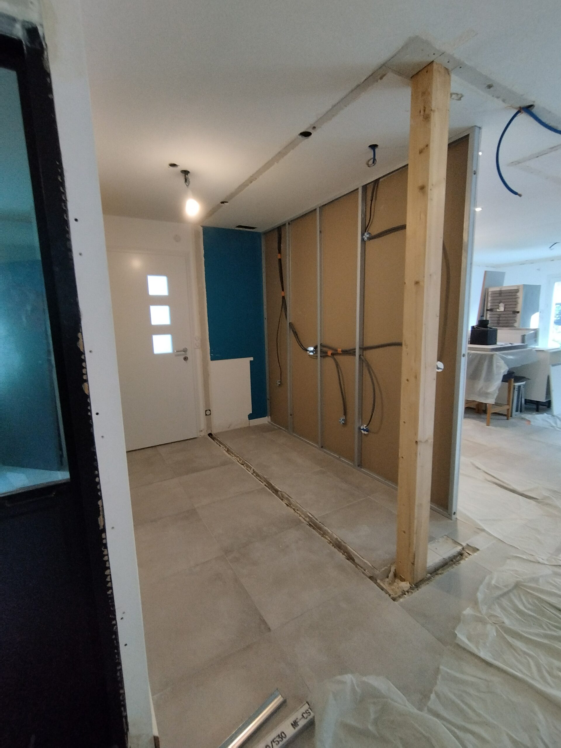 redistribution du rez de chaussée