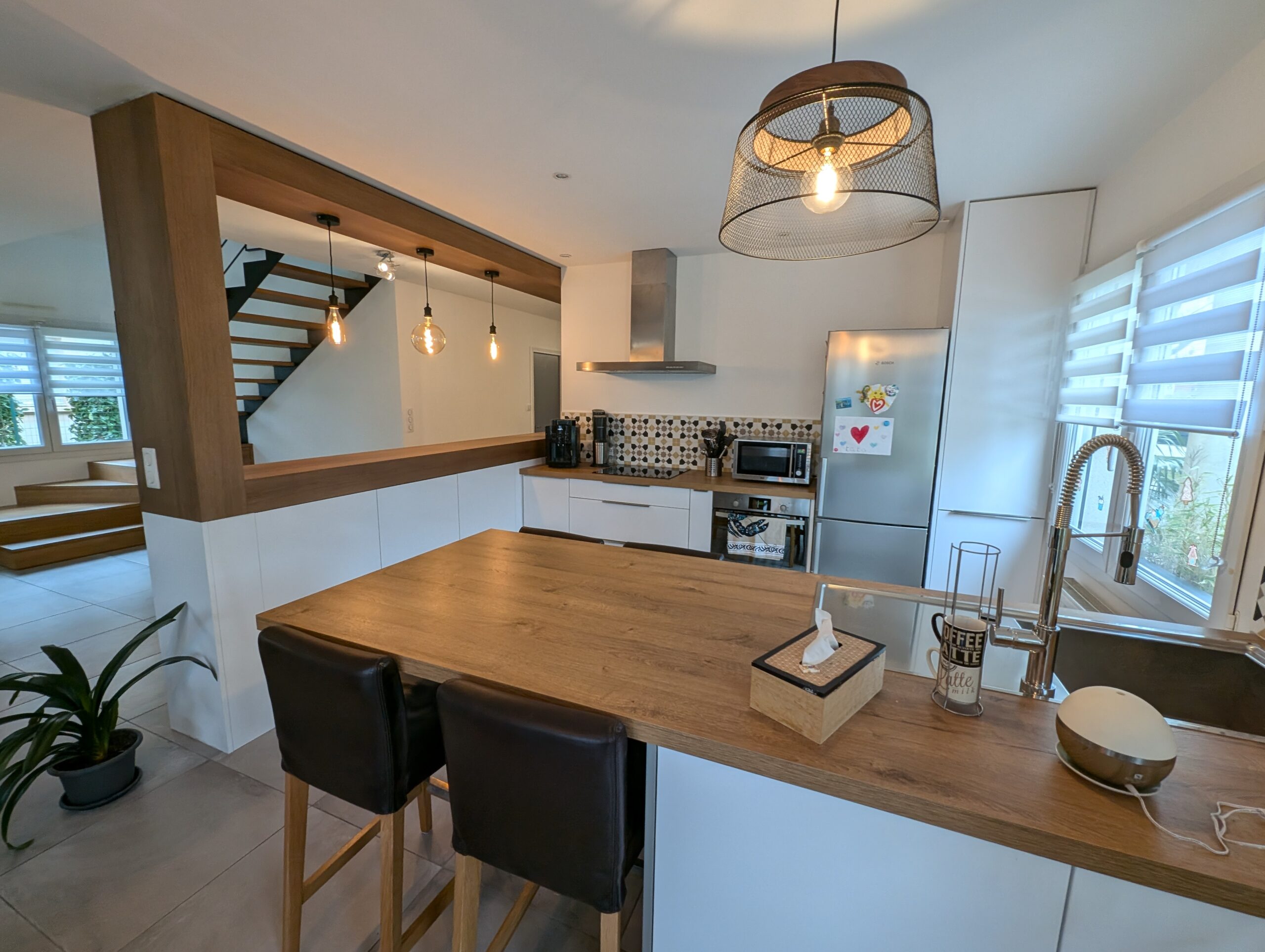 redistribution du rez de chaussée