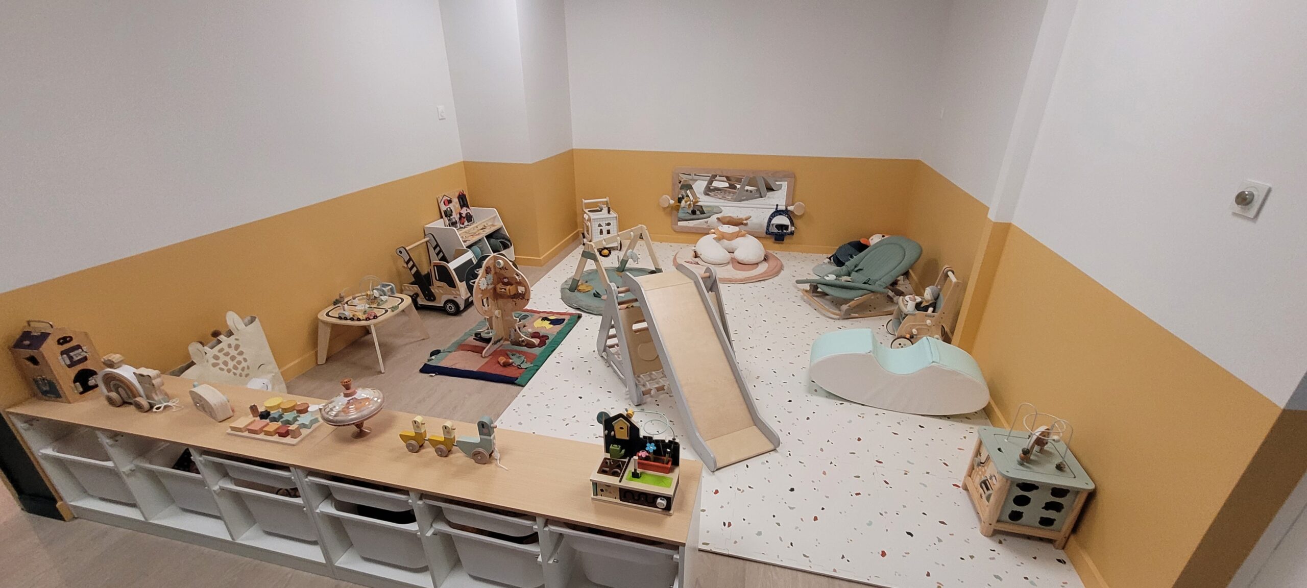 Aménagement d'un parc inclusif indoor