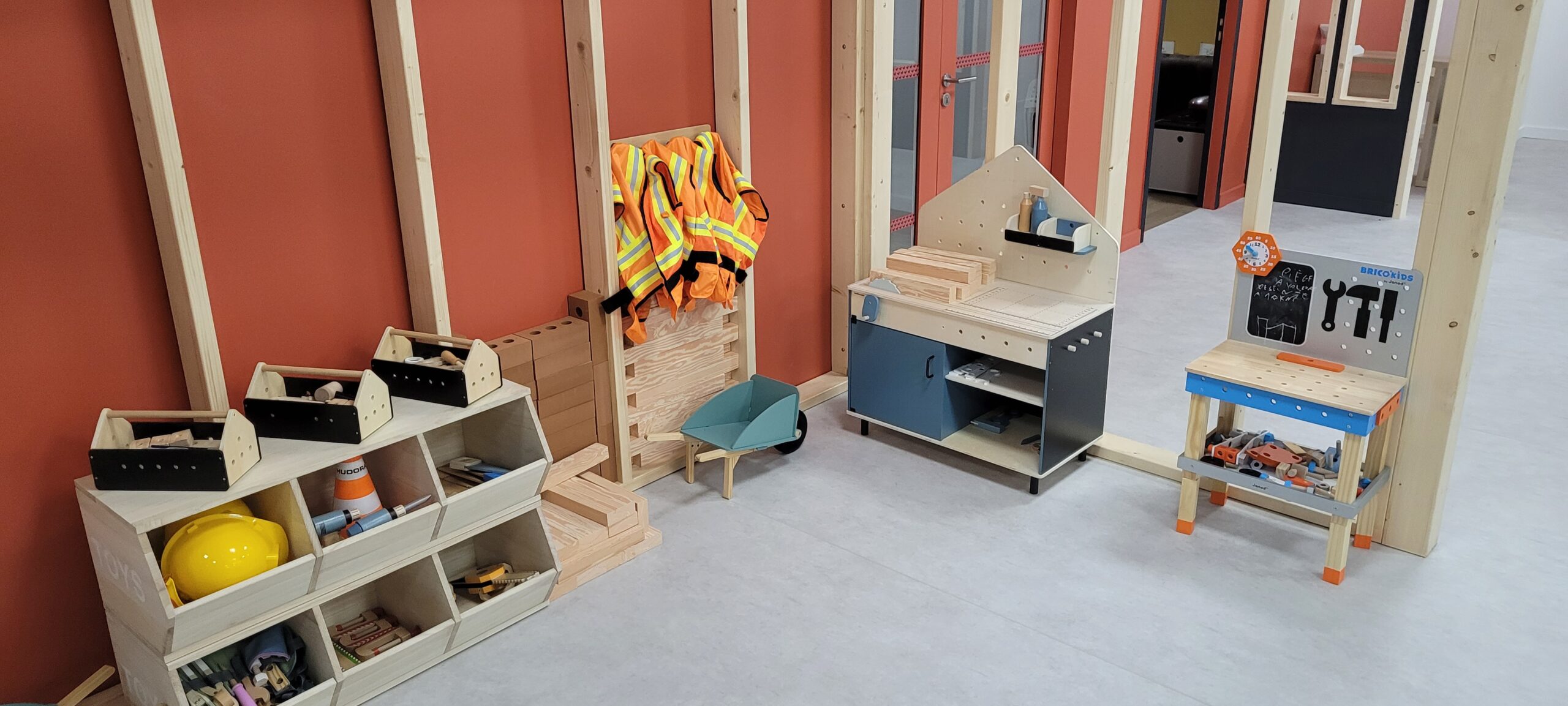 Aménagement d'un parc inclusif indoor