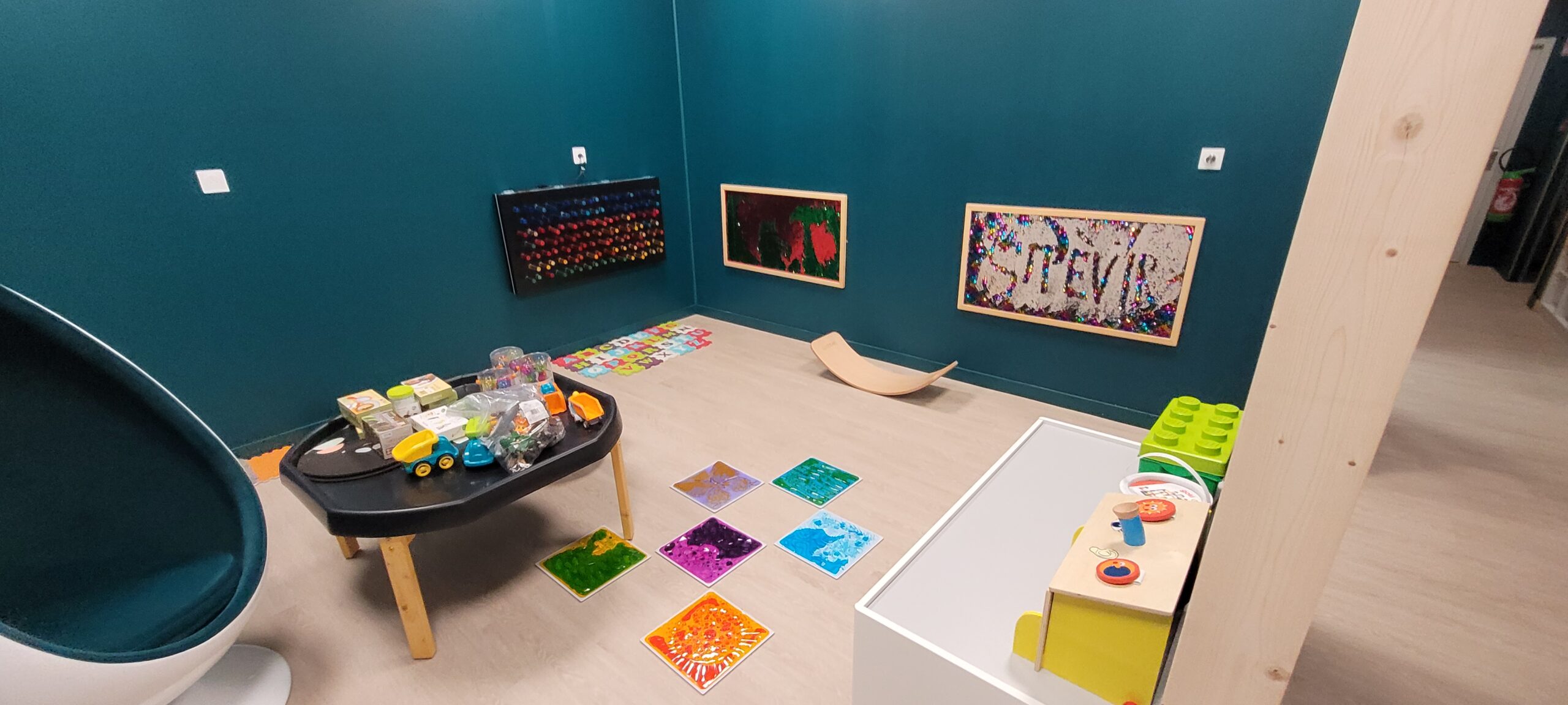 Aménagement d'un parc inclusif indoor