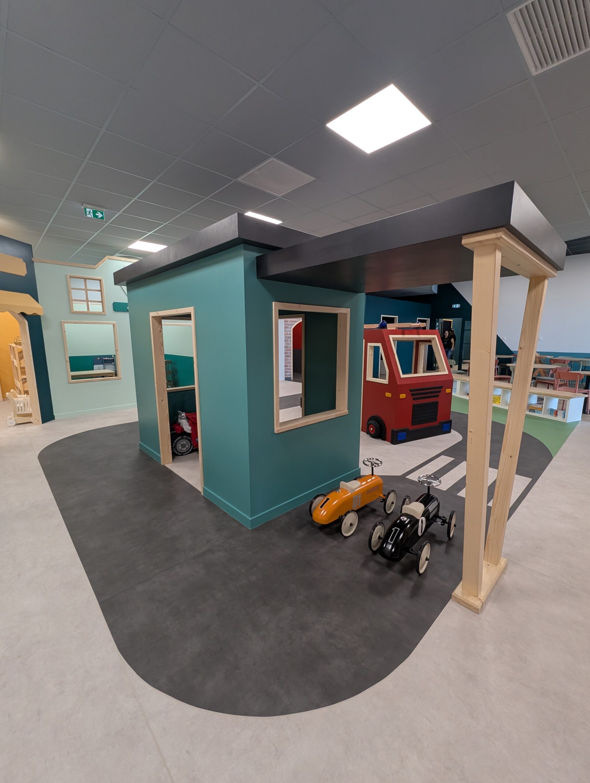 Aménagement d'un parc inclusif indoor