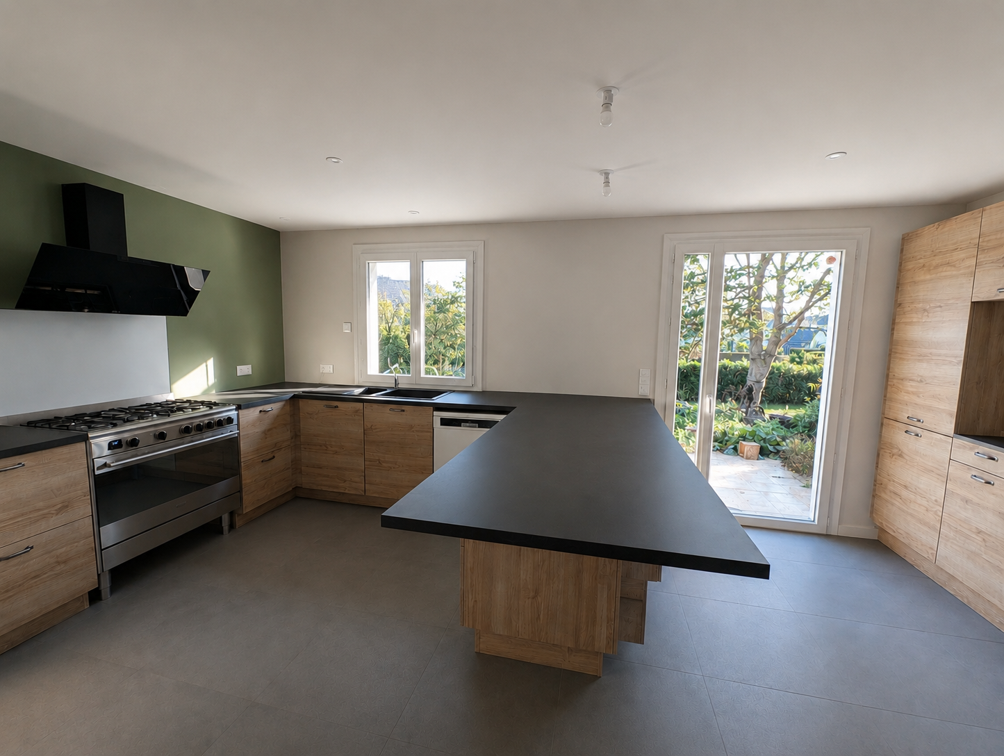 rénovation cuisine et pièce de vie