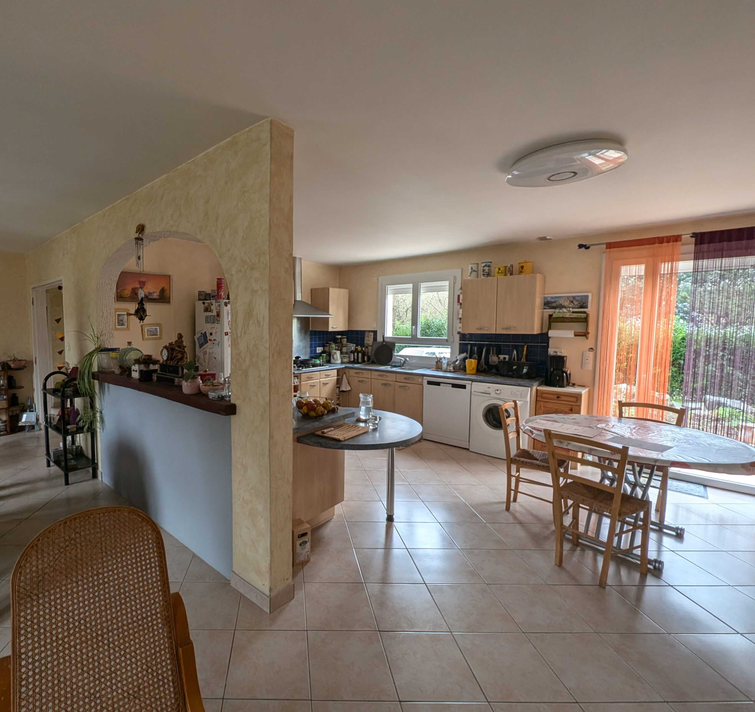rénovation cuisine et pièce de vie