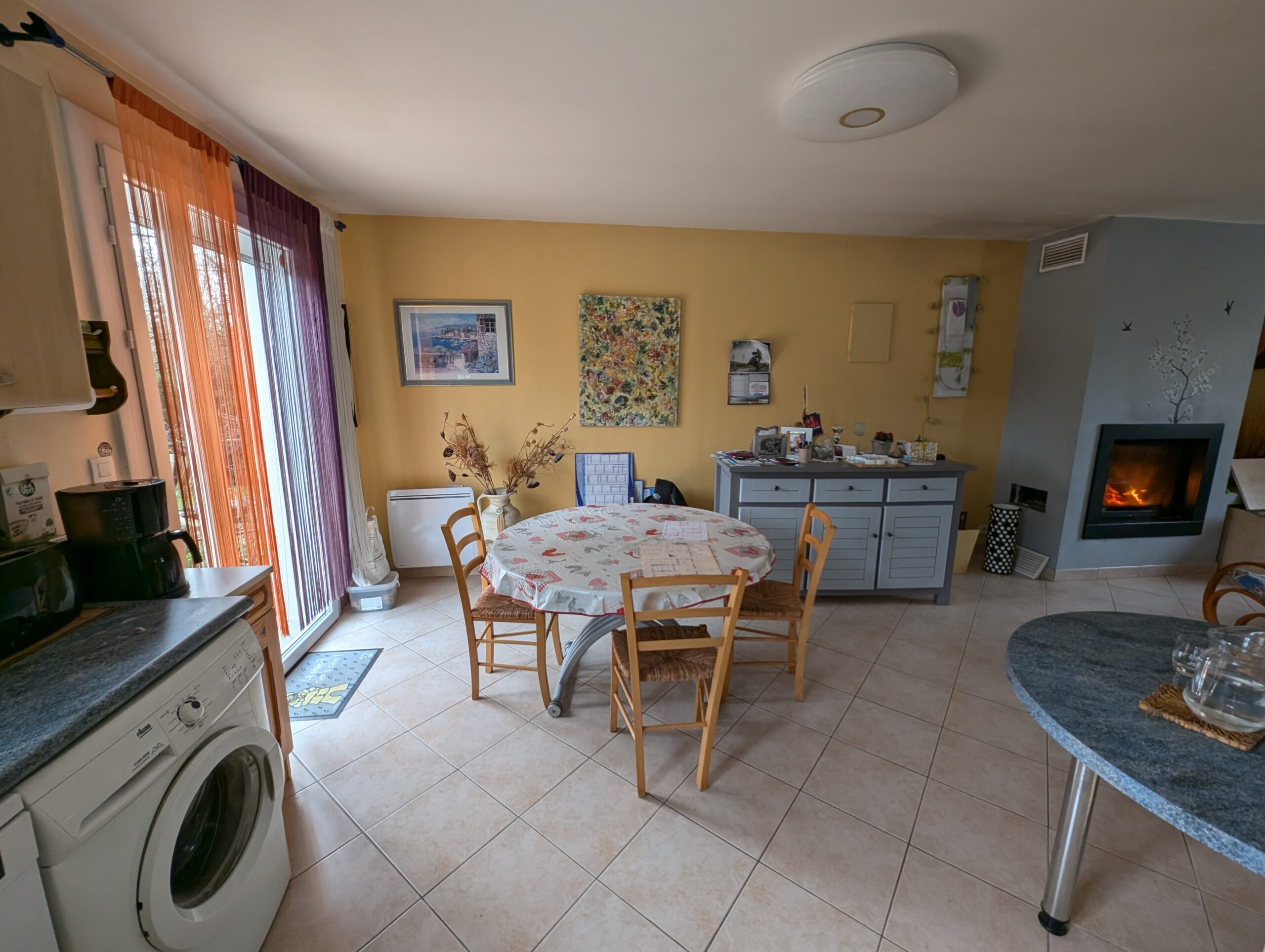 rénovation cuisine et pièce de vie