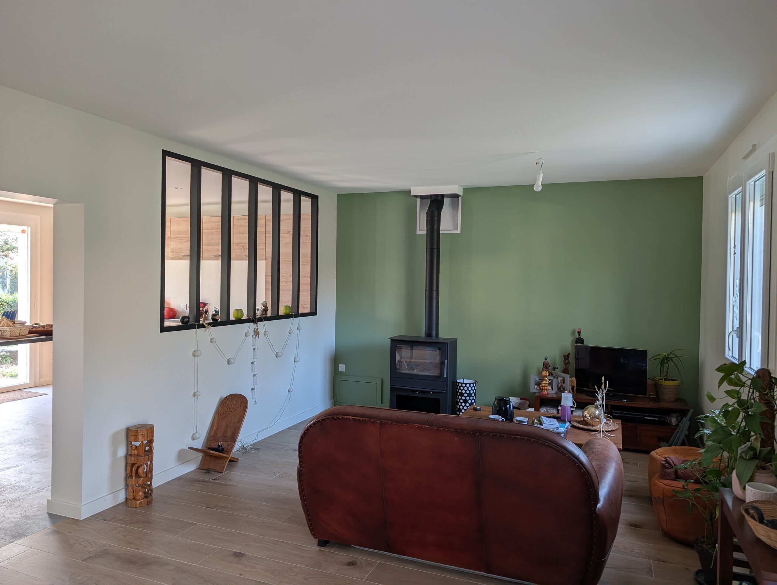rénovation cuisine et pièce de vie